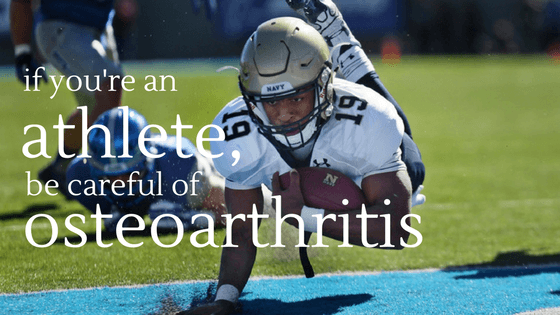 Osteoarthritis Can Occur in Athletes